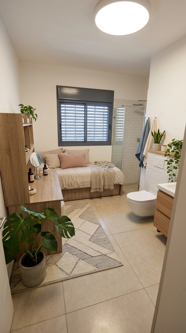 Interior design in Scandinavian style — Bathroom by GenRoom AI