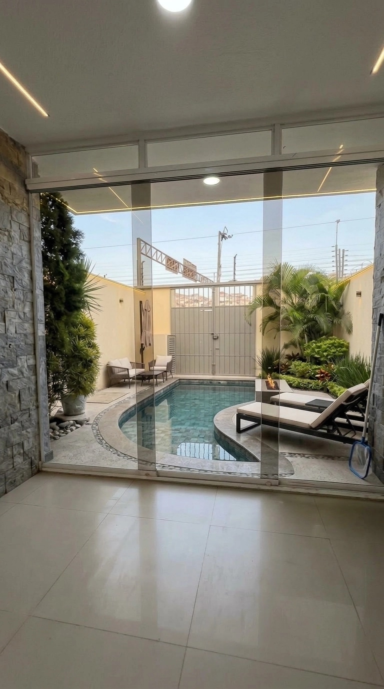 Landscape design in Contemporary Yard style — Yard by GenRoom AI