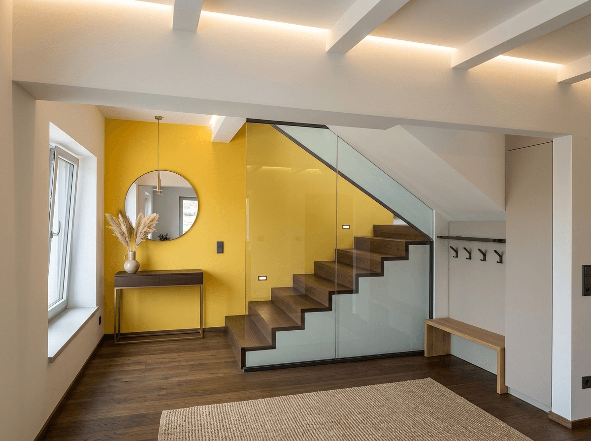 Hallway interior in no_style style — photo by GenRoom AI