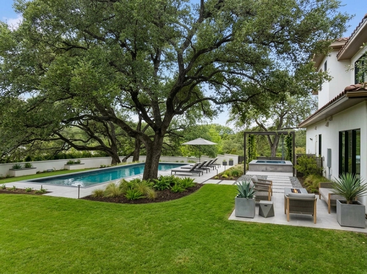 Contemporary Yard Yard design — yard photo by GenRoom AI
