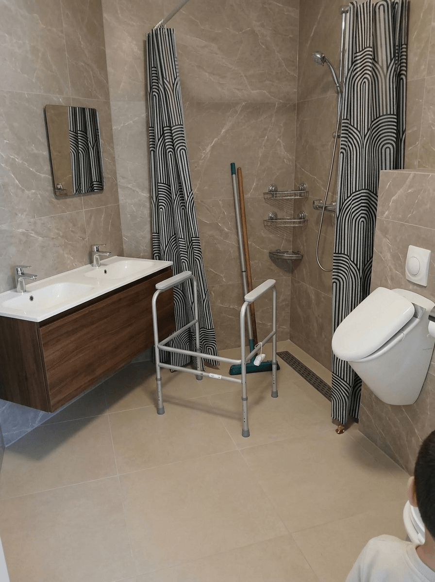 Bathroom interior in no_style style — photo by GenRoom AI
