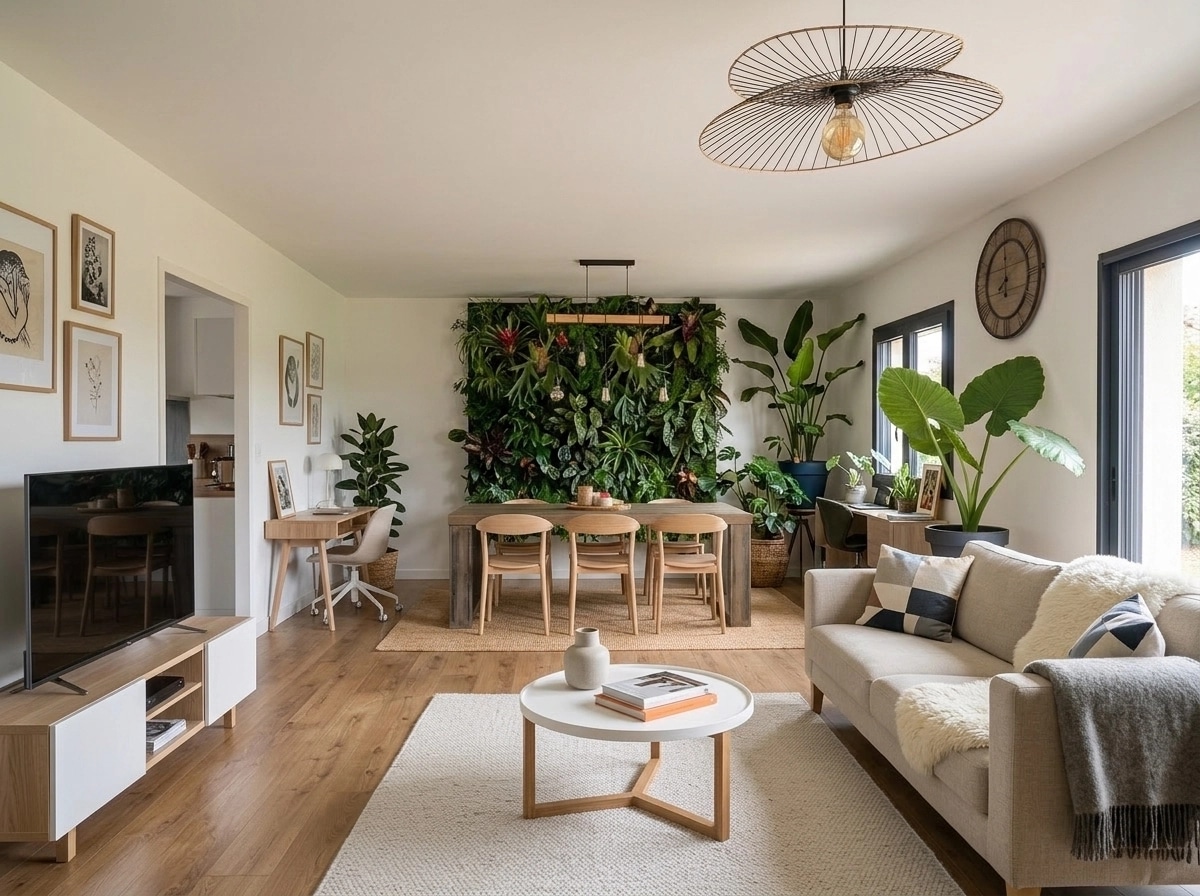 Scandinavian Living Room design — interior photo by GenRoom AI