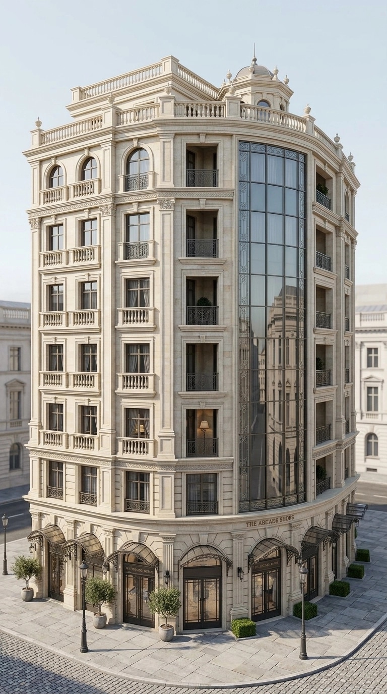Facade design in Classic Facade style — Facade by GenRoom AI