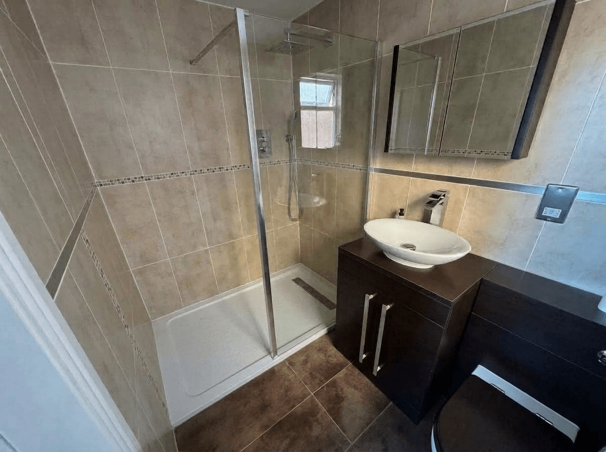 Bathroom interior in no_style style — photo by GenRoom AI