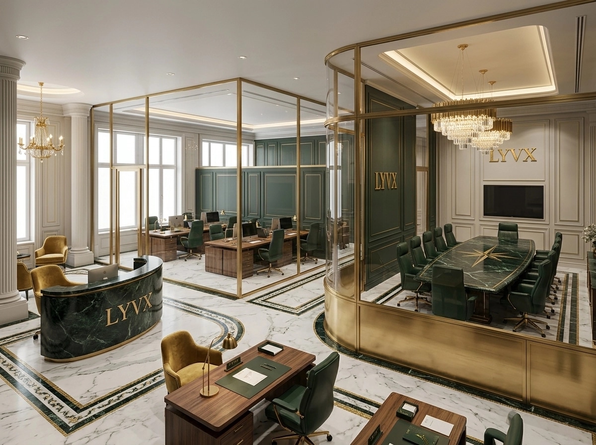 Interior design in Neoclassic style — office_space by GenRoom AI
