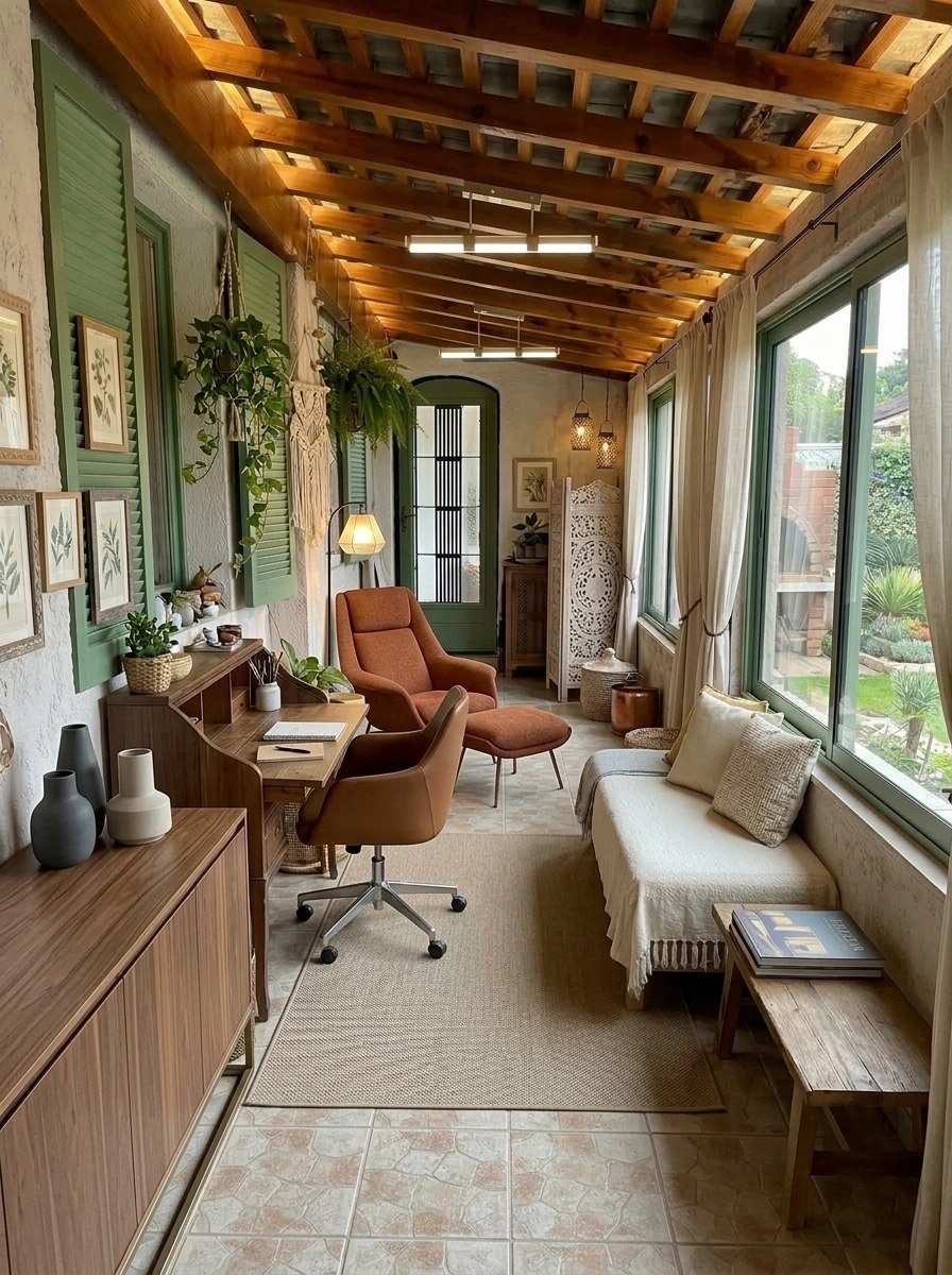 Interior design in Bohemian style — other by GenRoom AI