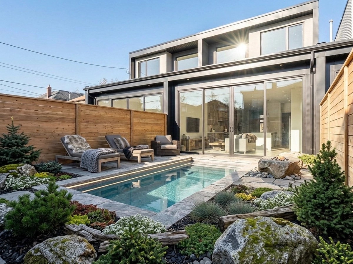 Landscape design in Alpine Garden style — Yard by GenRoom AI