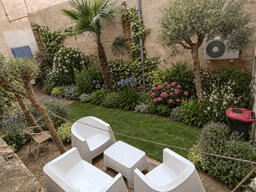 Yard design in no_style style — photo by GenRoom AI