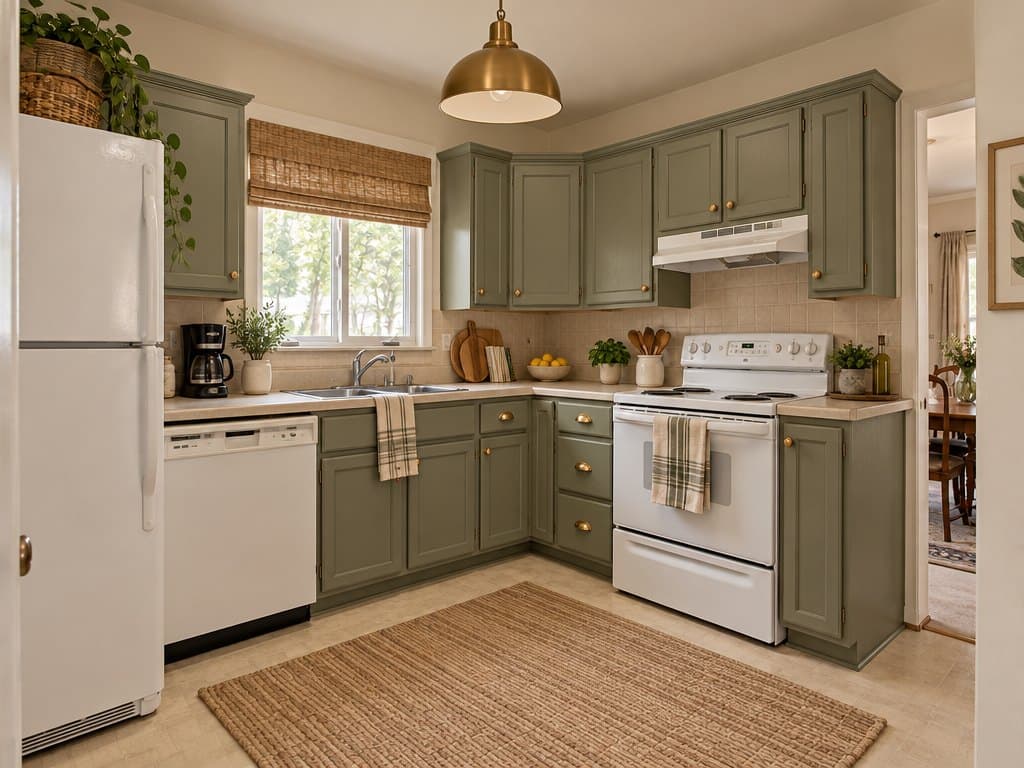 How to Update a Kitchen Without Remodeling: AI Before & After