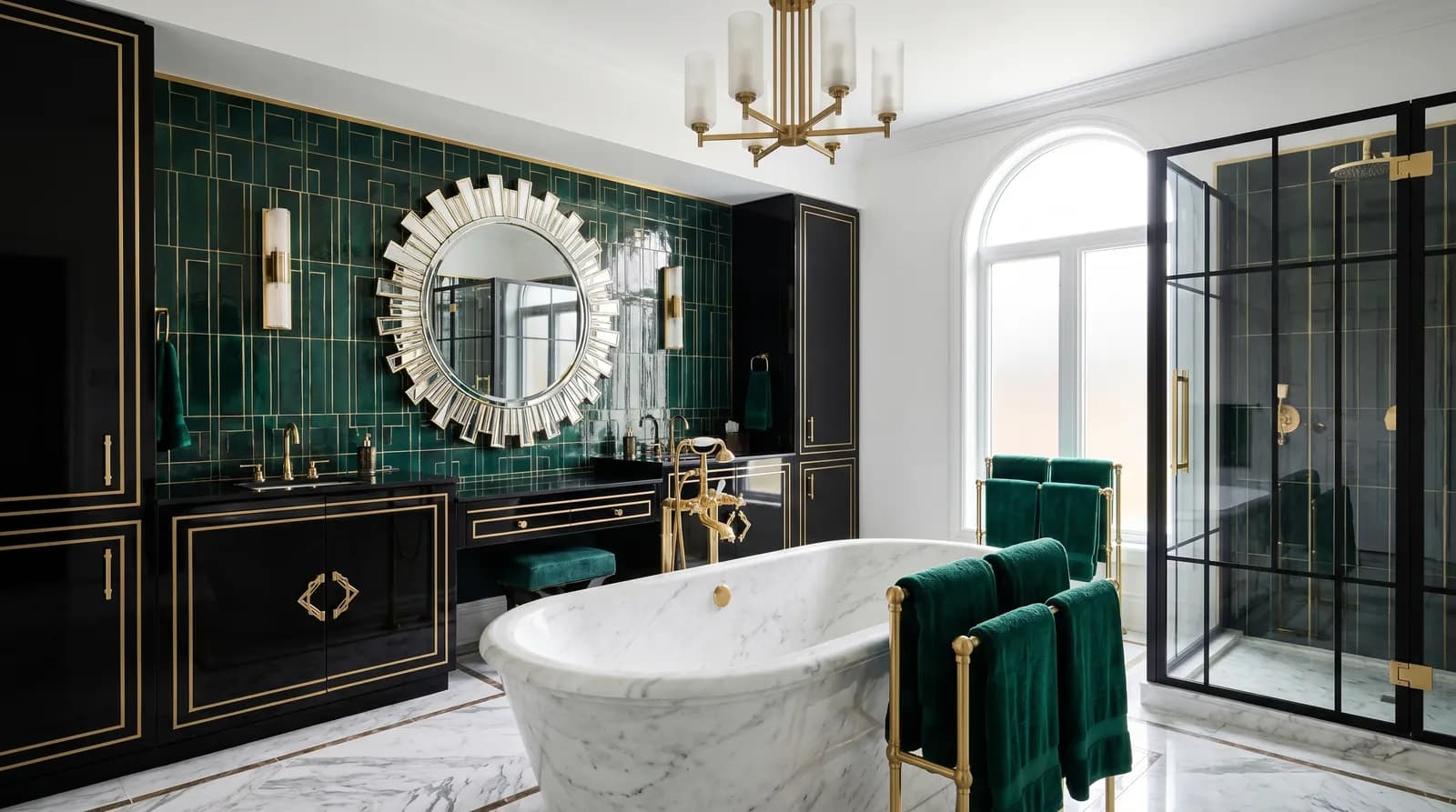 Bagno Art Déco: 12 Esempi Reali di Design (Guida 2026)