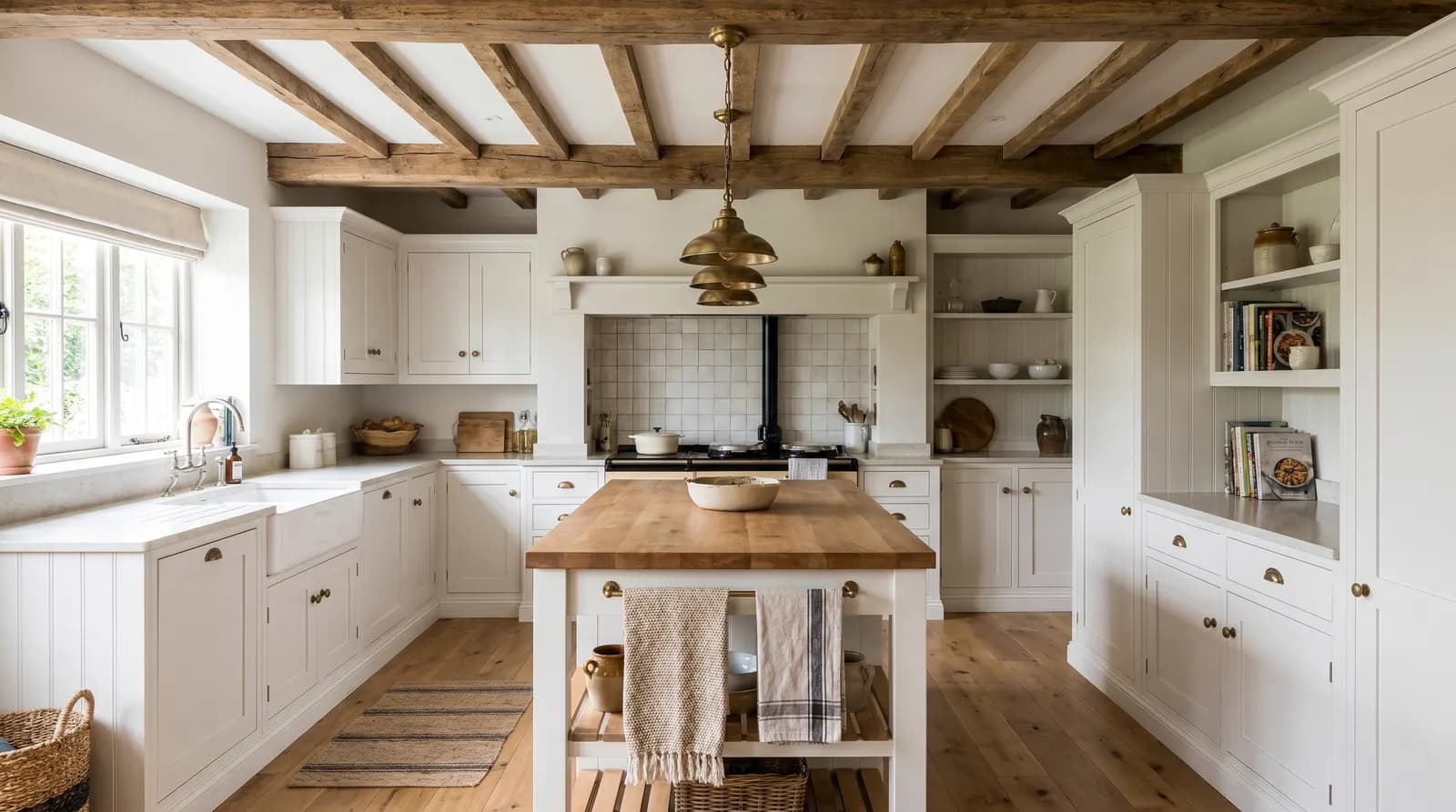 Ideas de Diseño de Cocina Farmhouse: 12 Ejemplos Reales (Guía 2026)