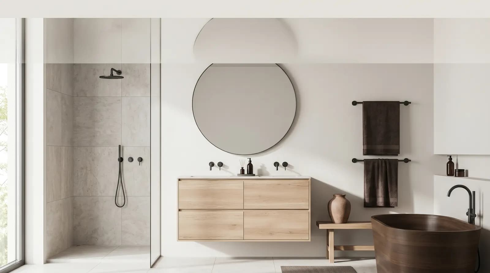 Idee di Design per Bagno Japandi: 12 Esempi Reali (Guida 2026)