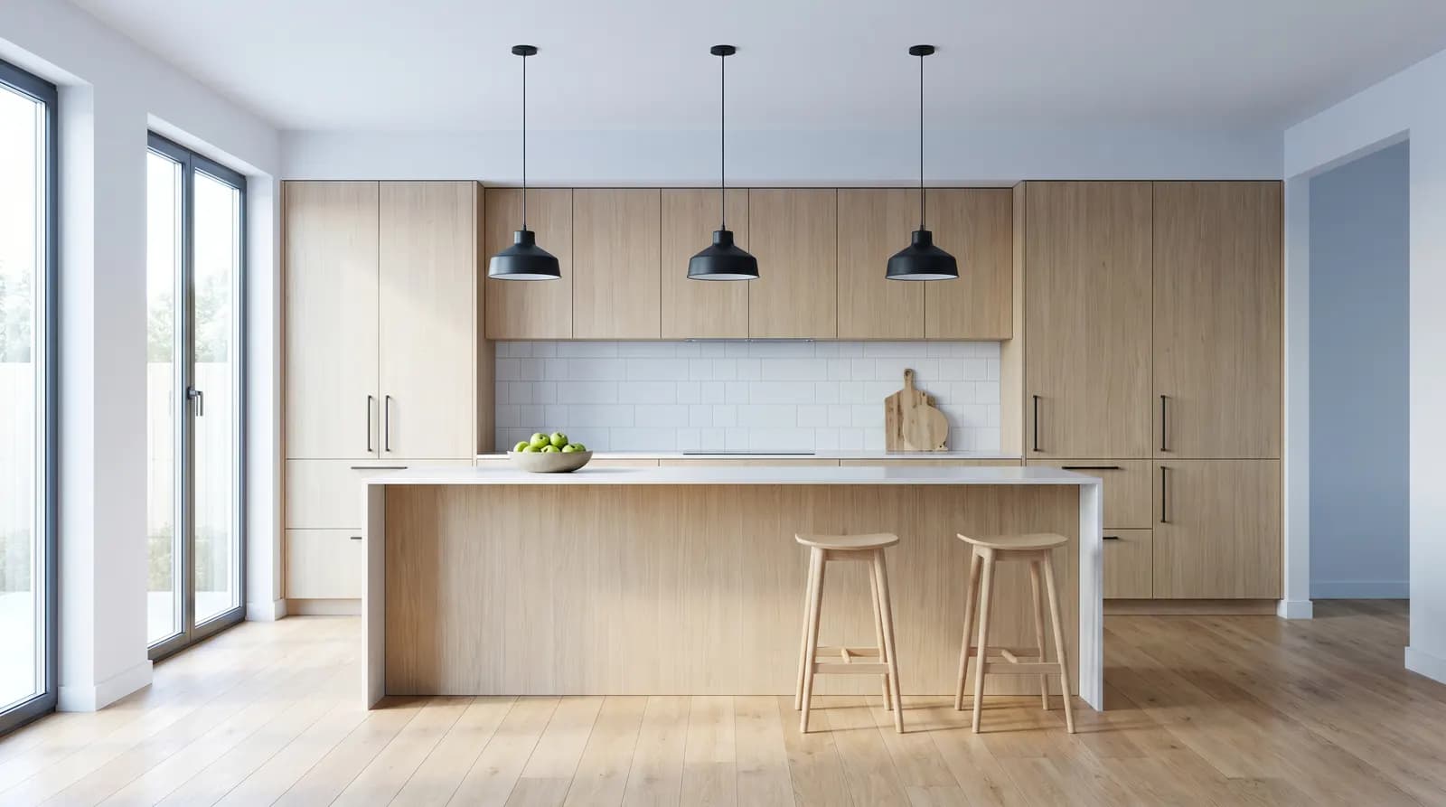 Idées de design cuisine scandinave : 12 vrais exemples (Guide 2026)