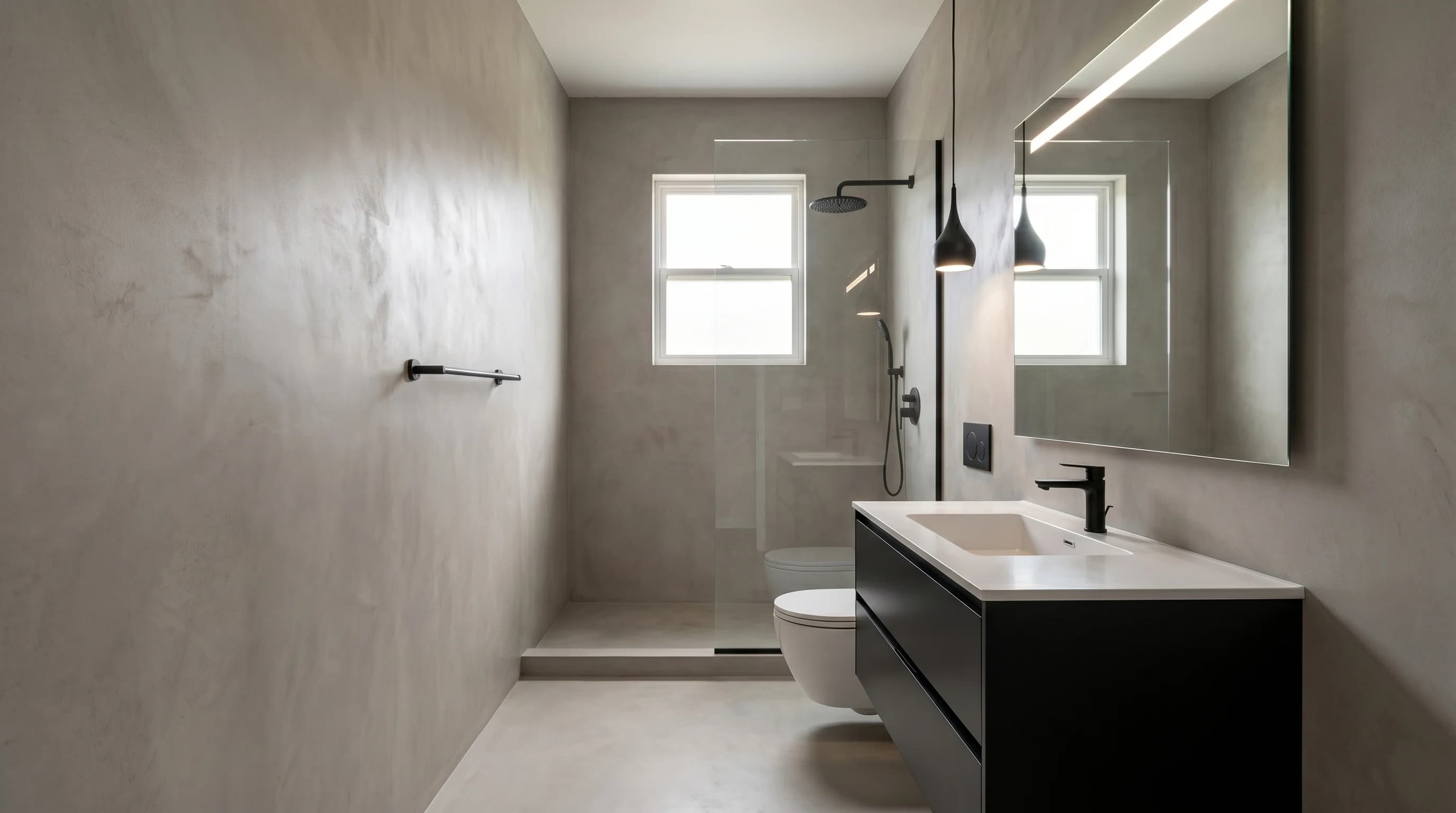 REFORMA DE BAÑO CON IA — Modern Minimal