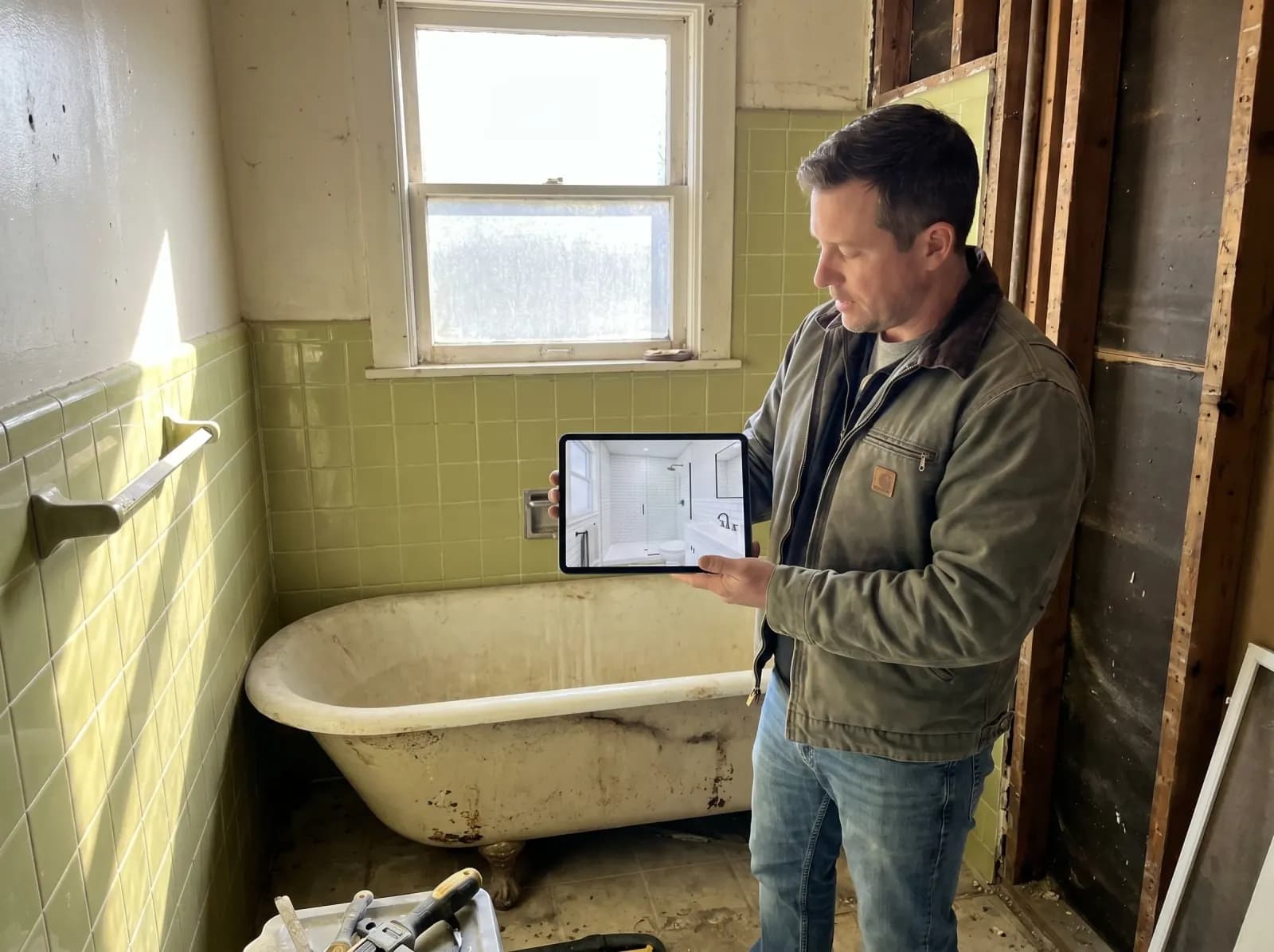 AI Bathroom Remodel use case 3