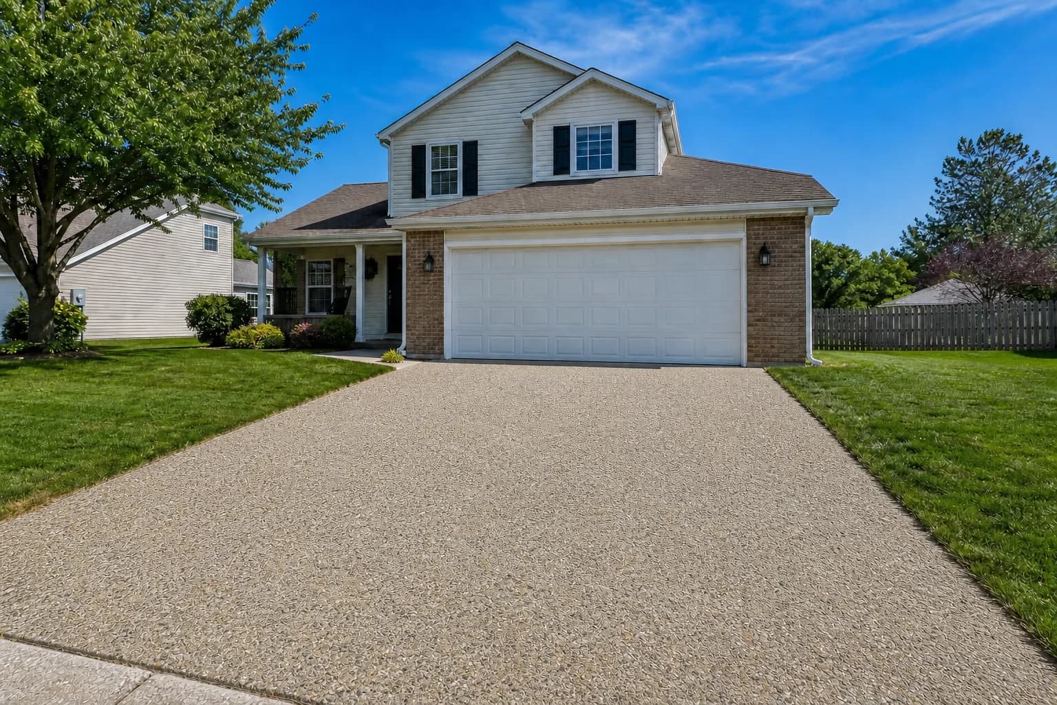 AI DRIVEWAY DESIGN — Exposed Aggregate
