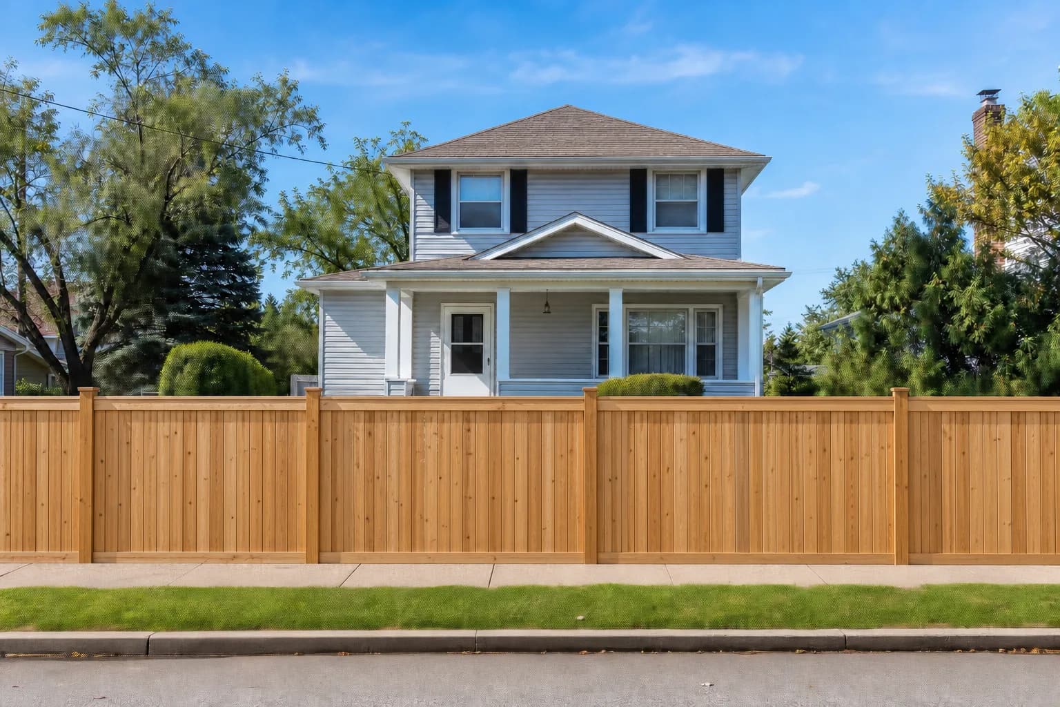 AI FENCE DESIGN — Wood Privacy