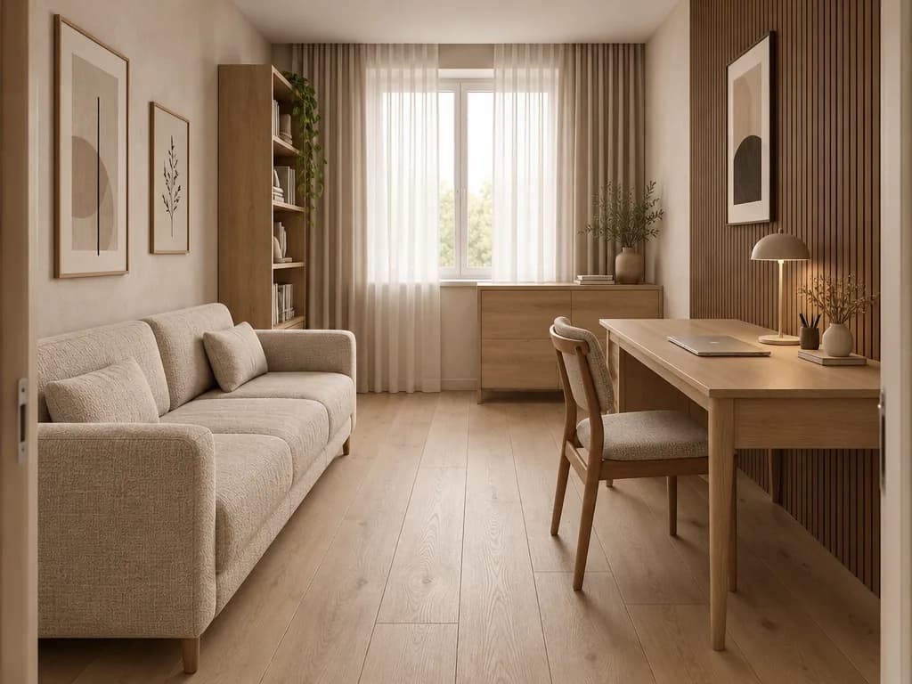 Arbeitszimmer — Raumentwurf