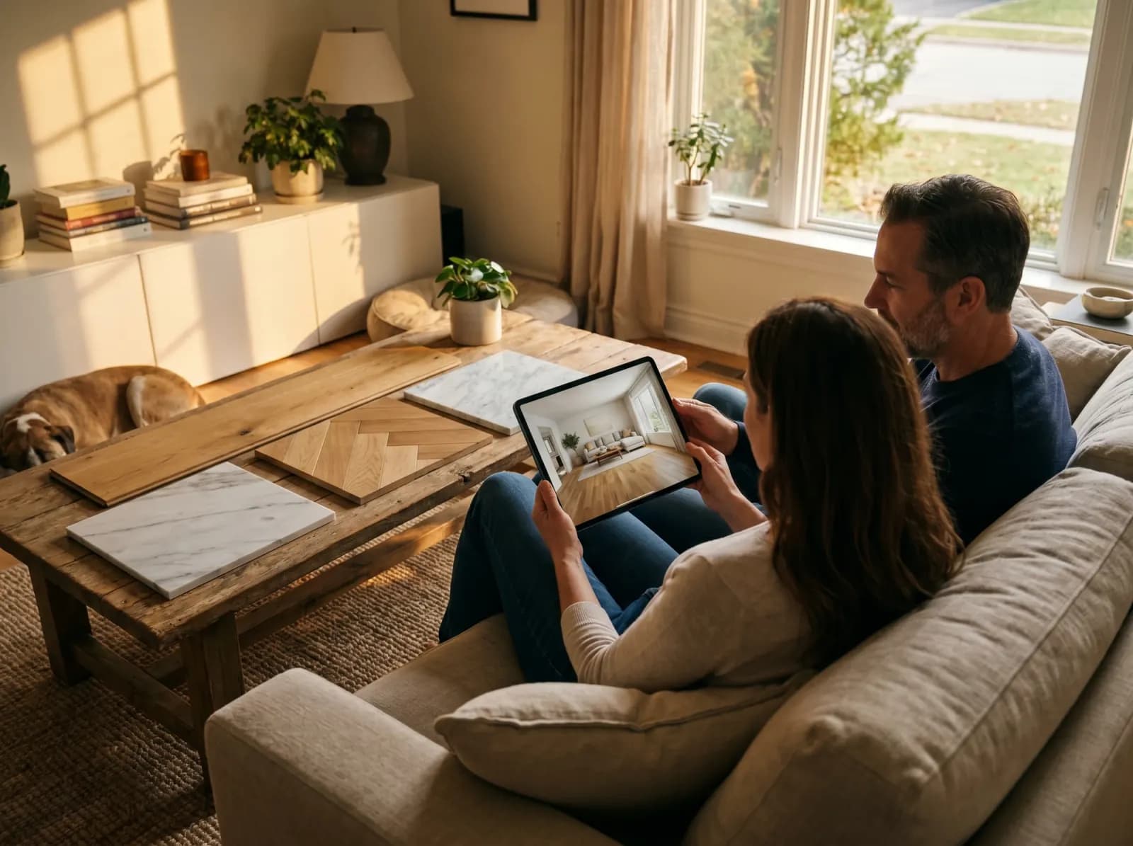 Homeowners pre-buying flooring