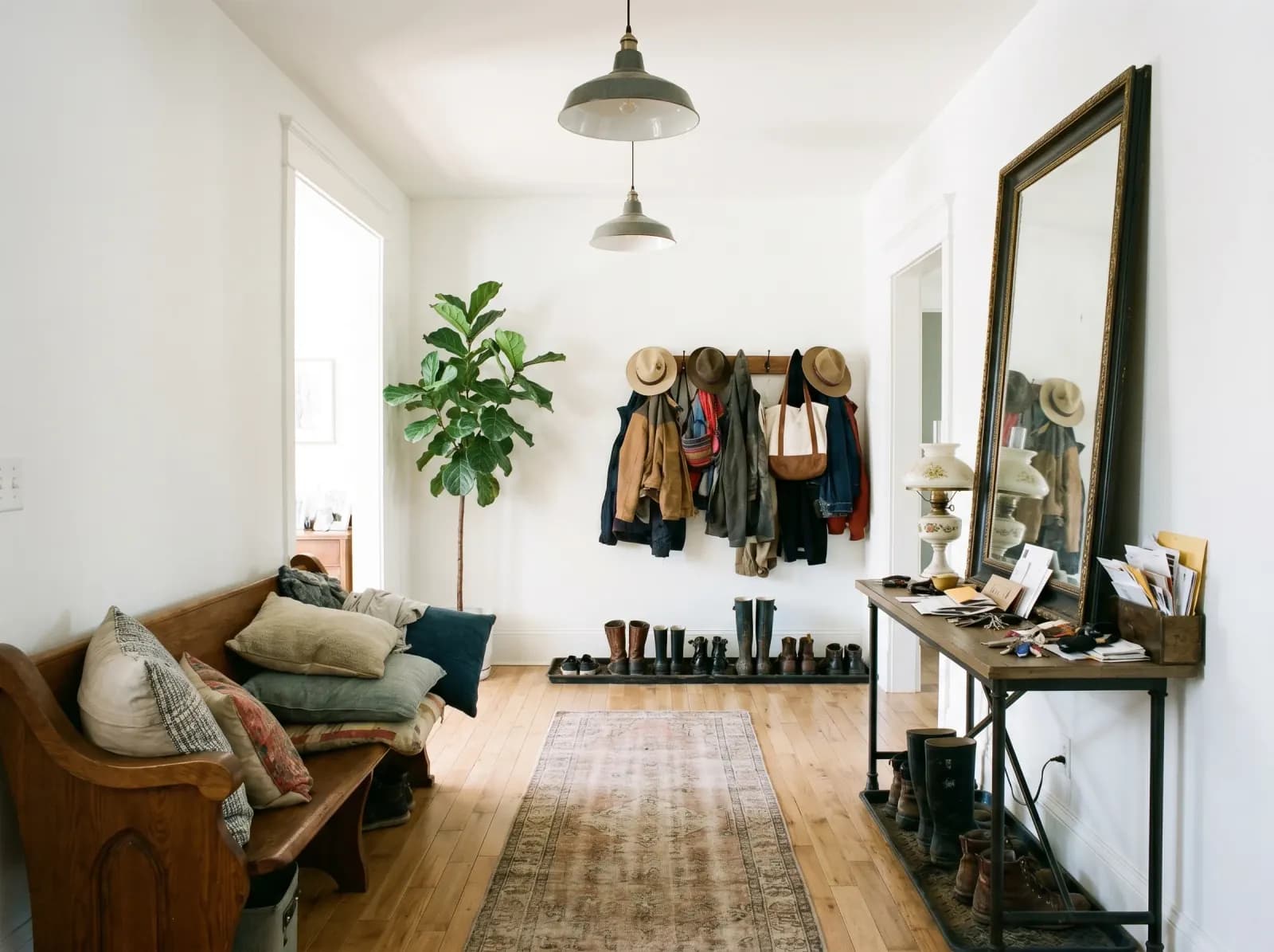 AI Furniture Removal — showcase foyer