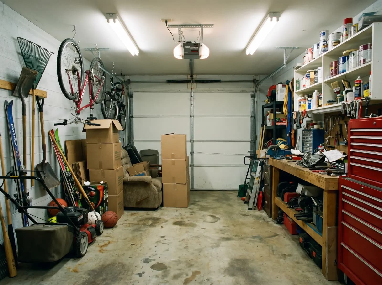 AI Furniture Removal — showcase garage