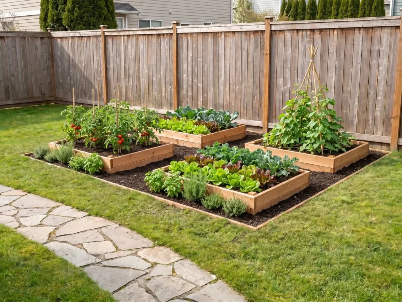 AI BOG‘ DIZAYNI — Raised Veg Bed