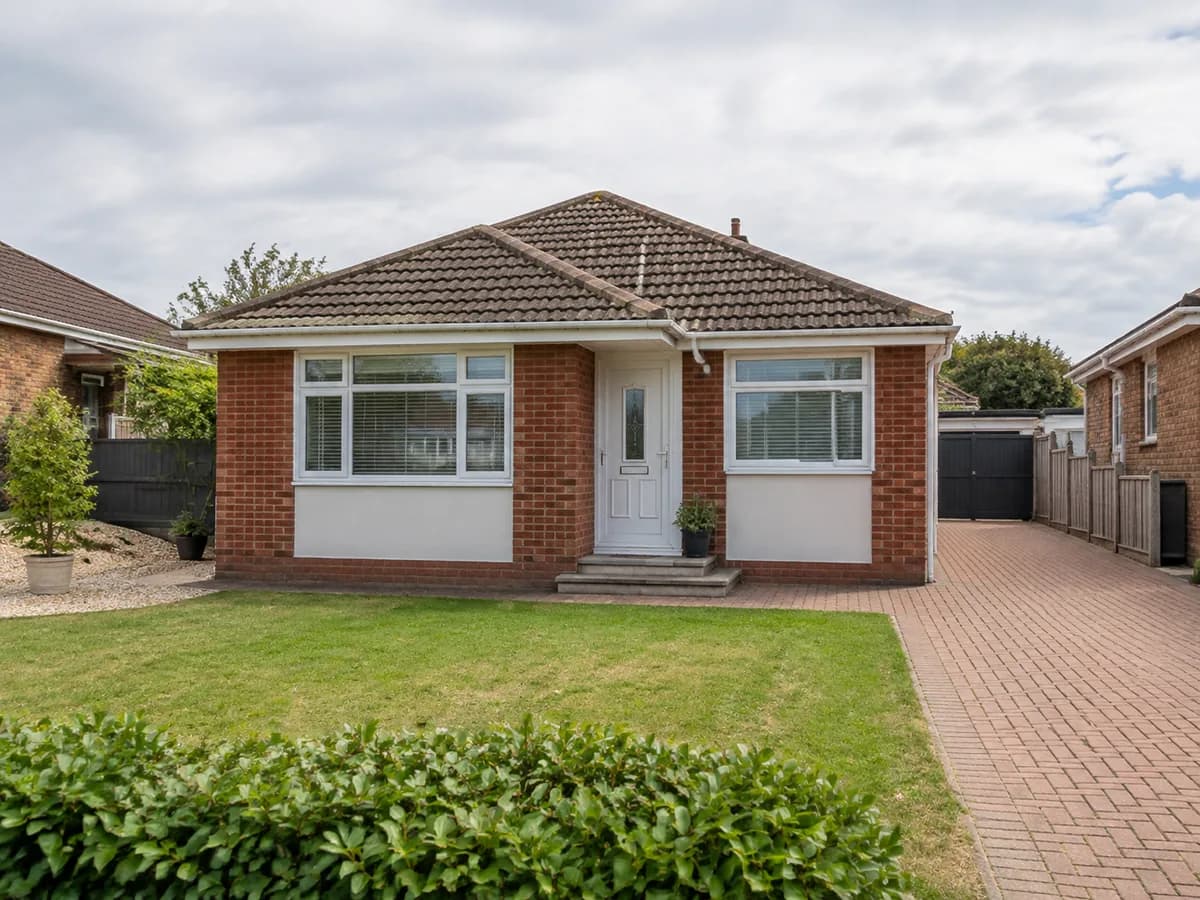 Before — Brick bungalow