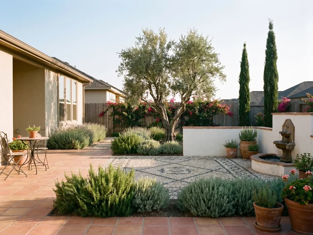 AI LANDSCAPE DESIGN — Mediterranean