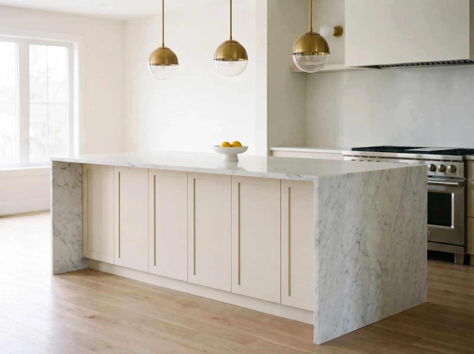 Vyměňte jakýkoli materiál v jakémkoli pokoji — pohání AI — Carrara Marble