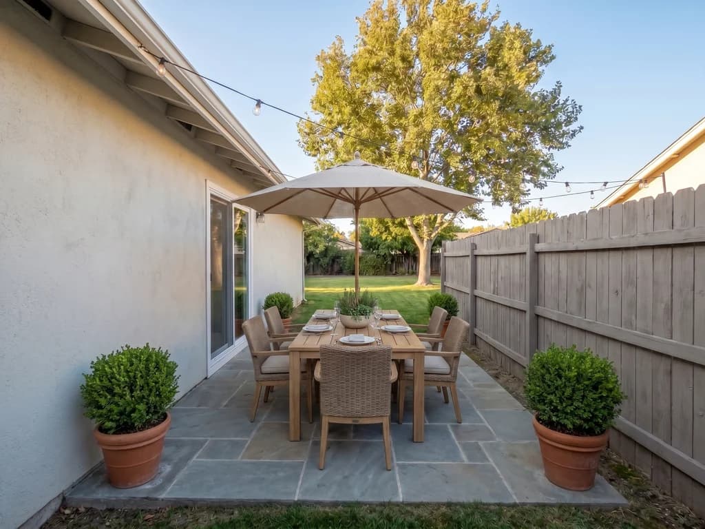 REKA BENTUK PATIO AI — Dining Patio