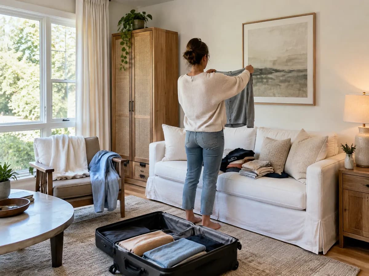Living room — Before