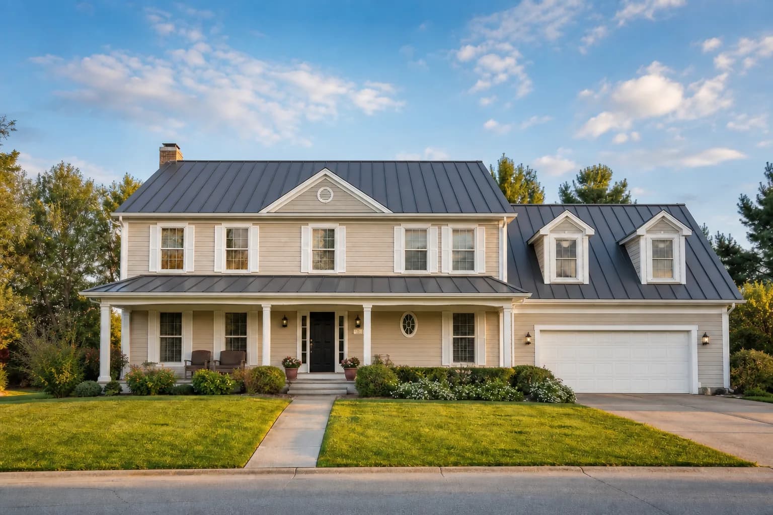 PROJEKT DACHU AI — Standing-Seam Metal