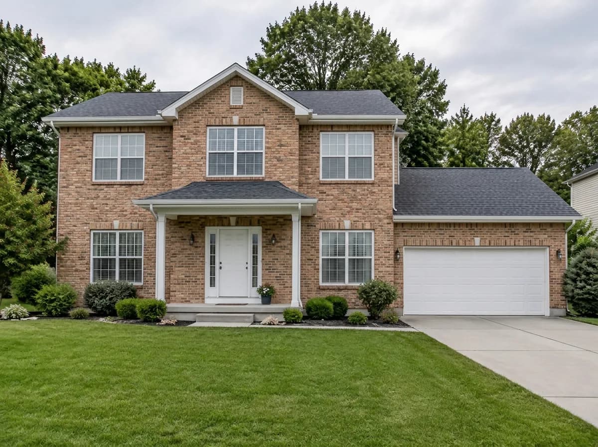 The same house with Brick