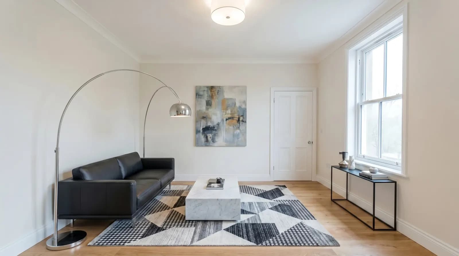 Listing staged in Modern style