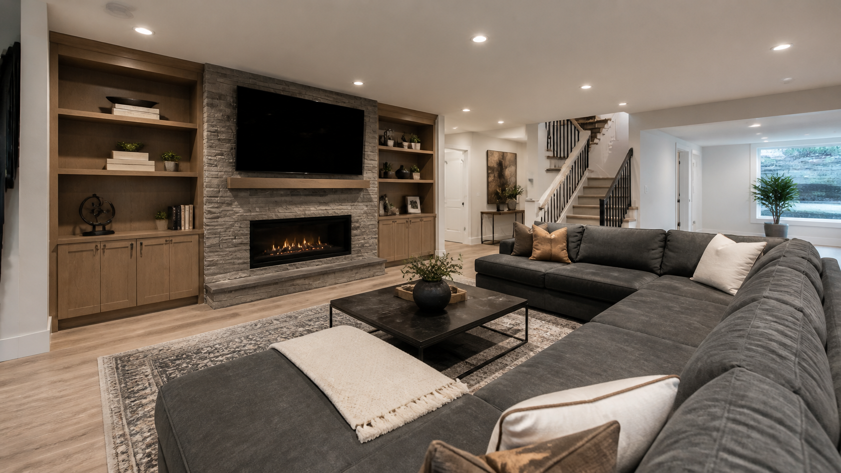AI Basement Finishing Ideas: 14 Designs You Can Preview Free