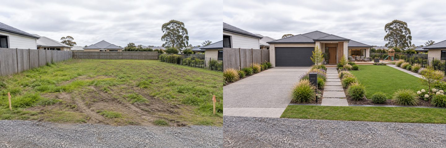 Empty Lot Design With AI: See Your House and Garden Layout First