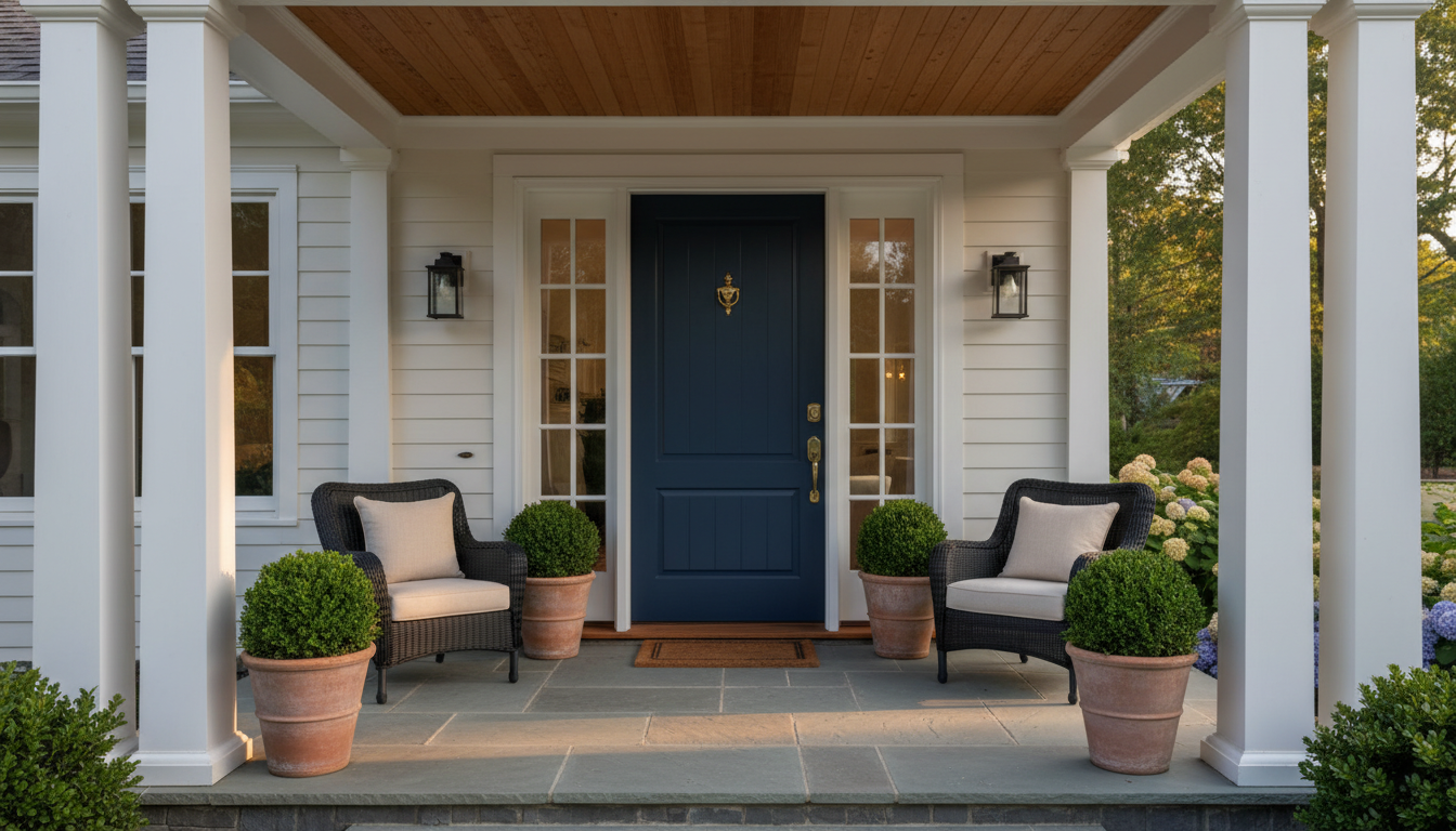 AI Front Door and Porch Design: Entryway That Impresses