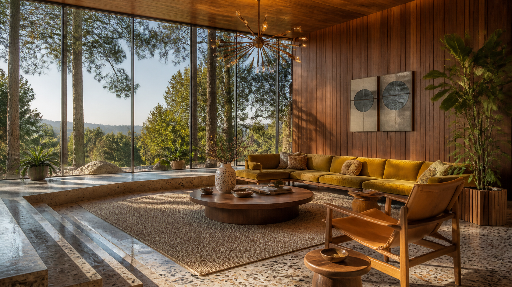 Casa in stile Mid-Century Modern con l'IA: Guida Completa 2026