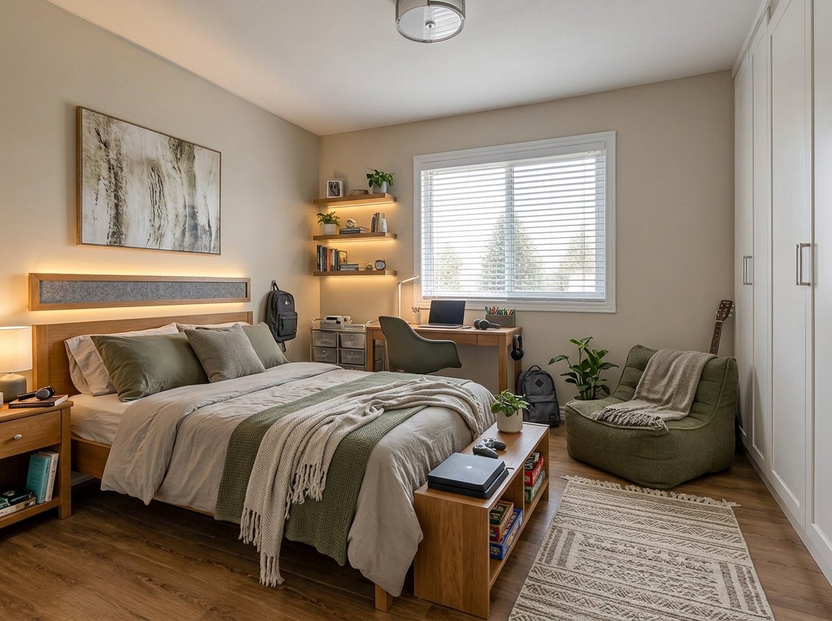 Tienerkamer inrichten: van kinderkamer naar tienerkamer met AI