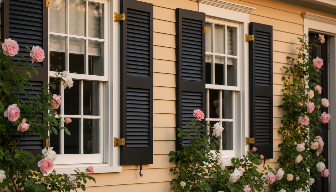 AI Window and Shutter Design: Frames That Transform a Facade