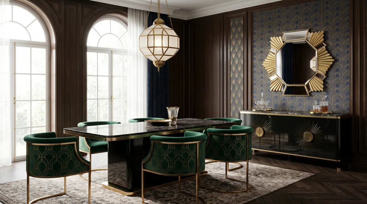 Art Deco Dining Room
