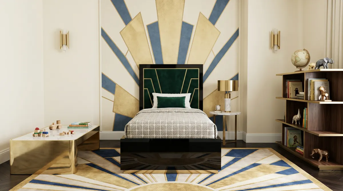Art Deco Kids' Room