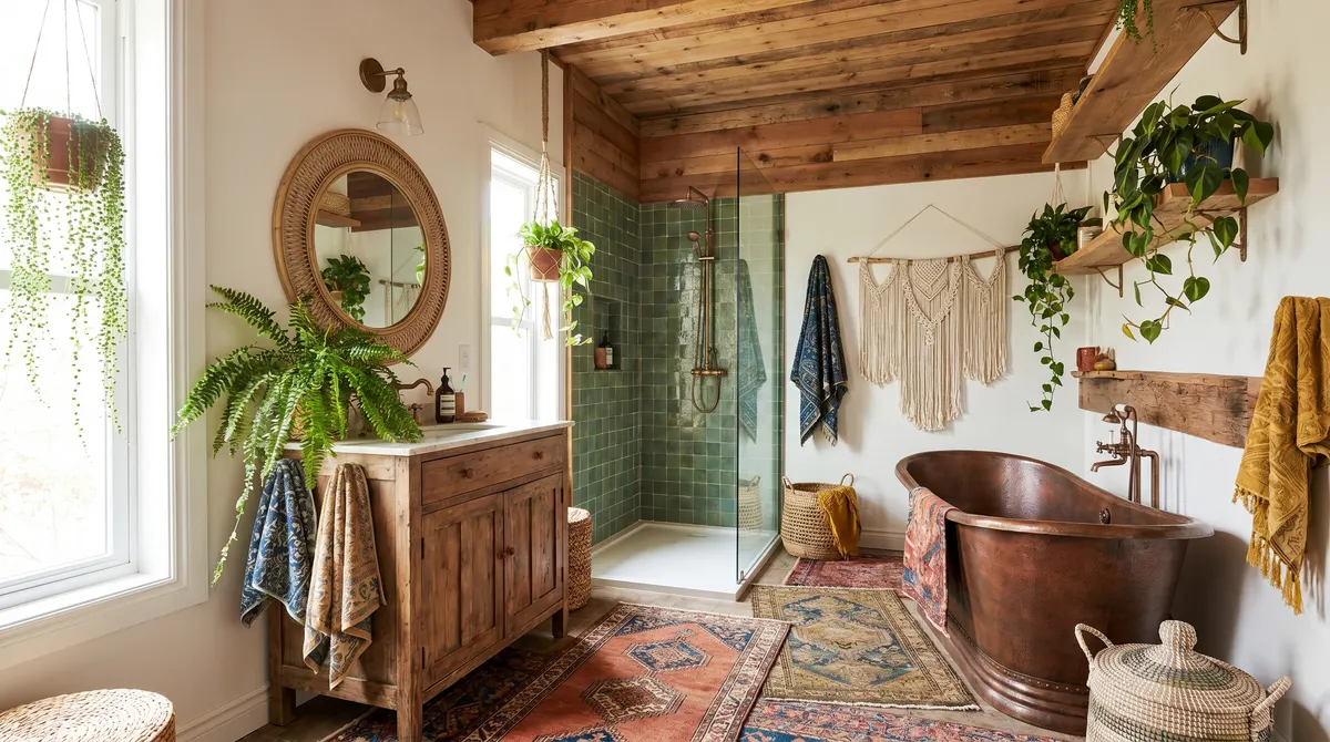 Bohemian Bathroom