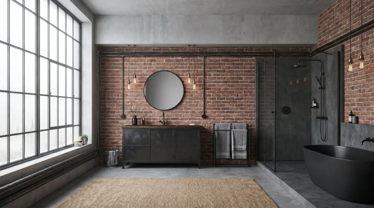 Industrial Bathroom