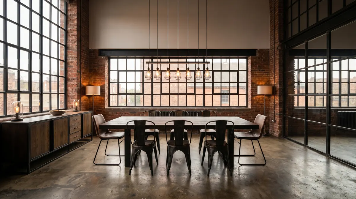 Industrial Dining Room