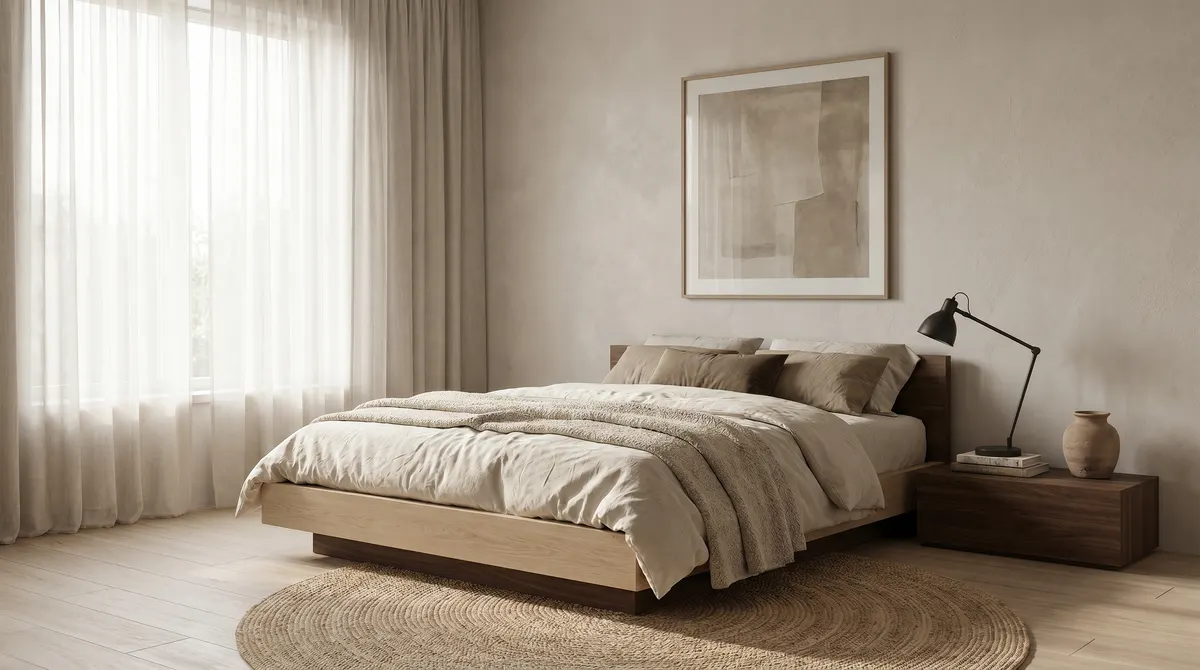Idées de design pour chambre japandi : 12 exemples (2026) | GenRoom