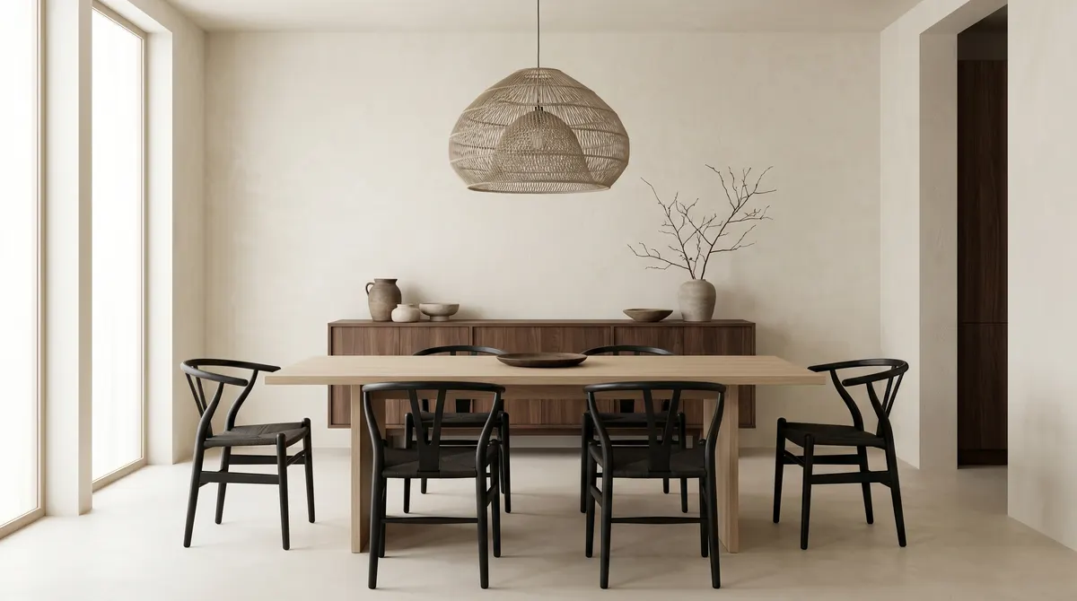 Japandi Dining Room