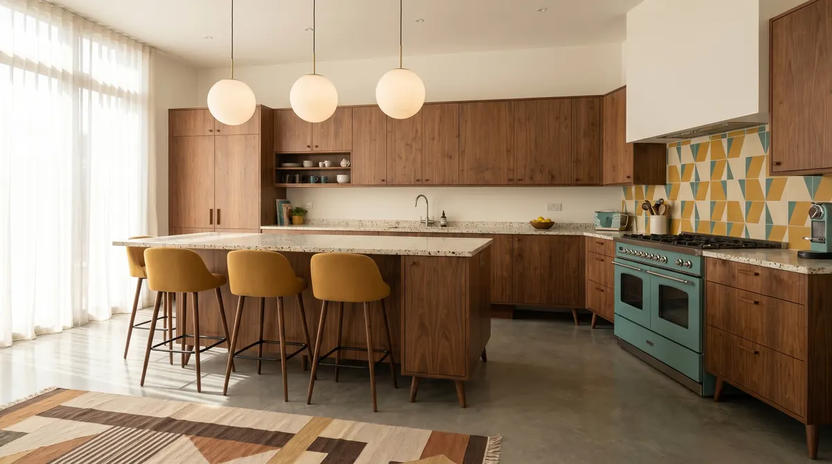 Mid-Century Modern Kitchen