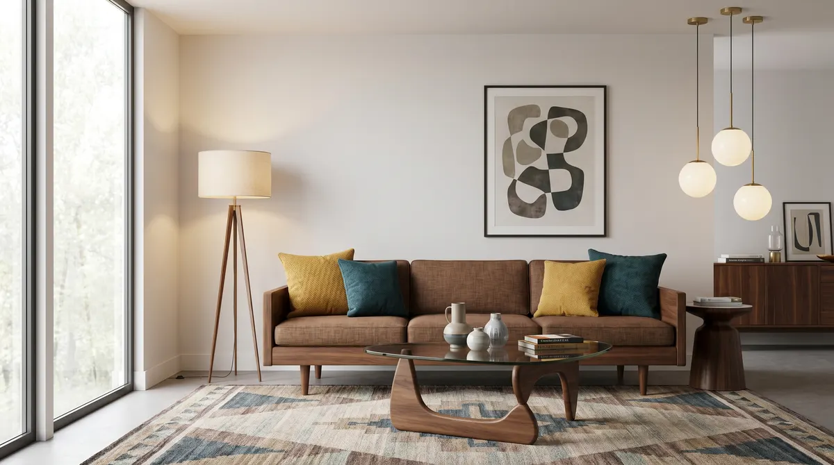 Mid-Century Modern Living Room