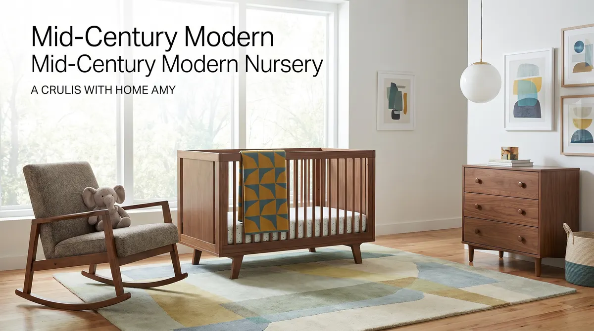 Mid-Century Modern Nursery